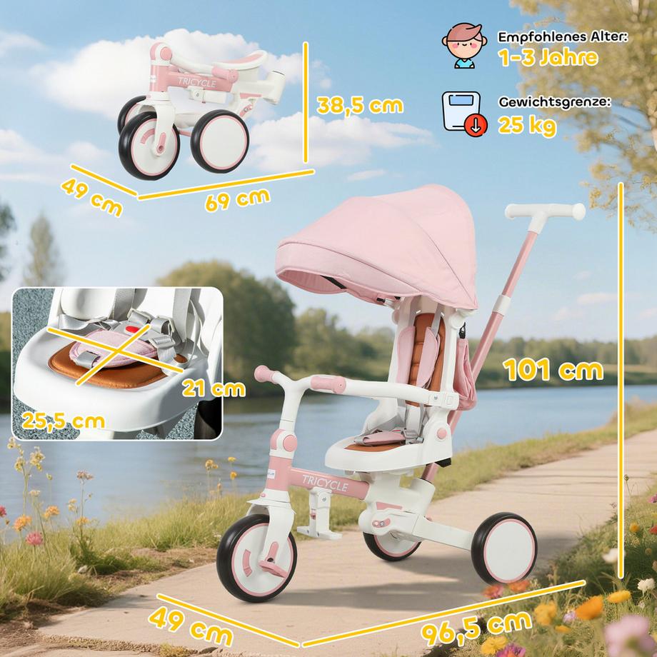 AIYAPLAY  tricycle pour enfants 