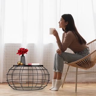 Northix Couchtisch aus Mangoholz  