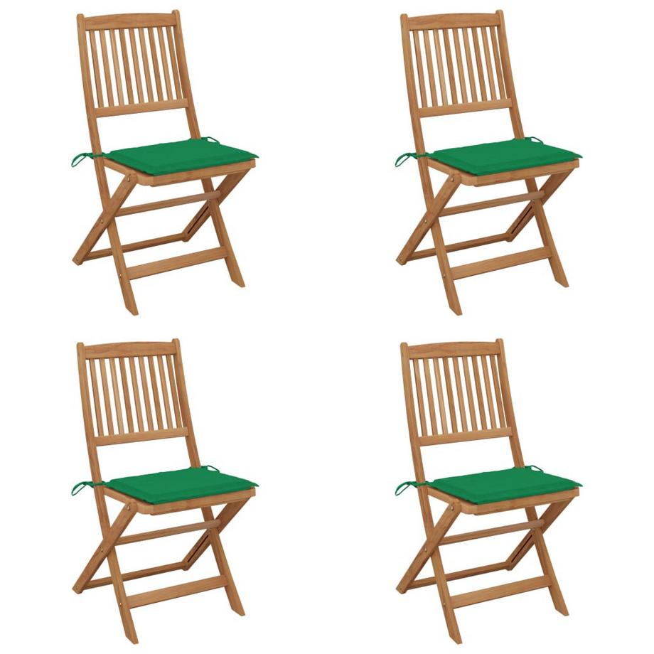 Chaise de jardin bois d'acacia