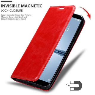 Cadorabo  Housse compatible avec MEIZU 15 - Coque de protection avec fermeture magnétique, fonction de support et compartiment pour carte 