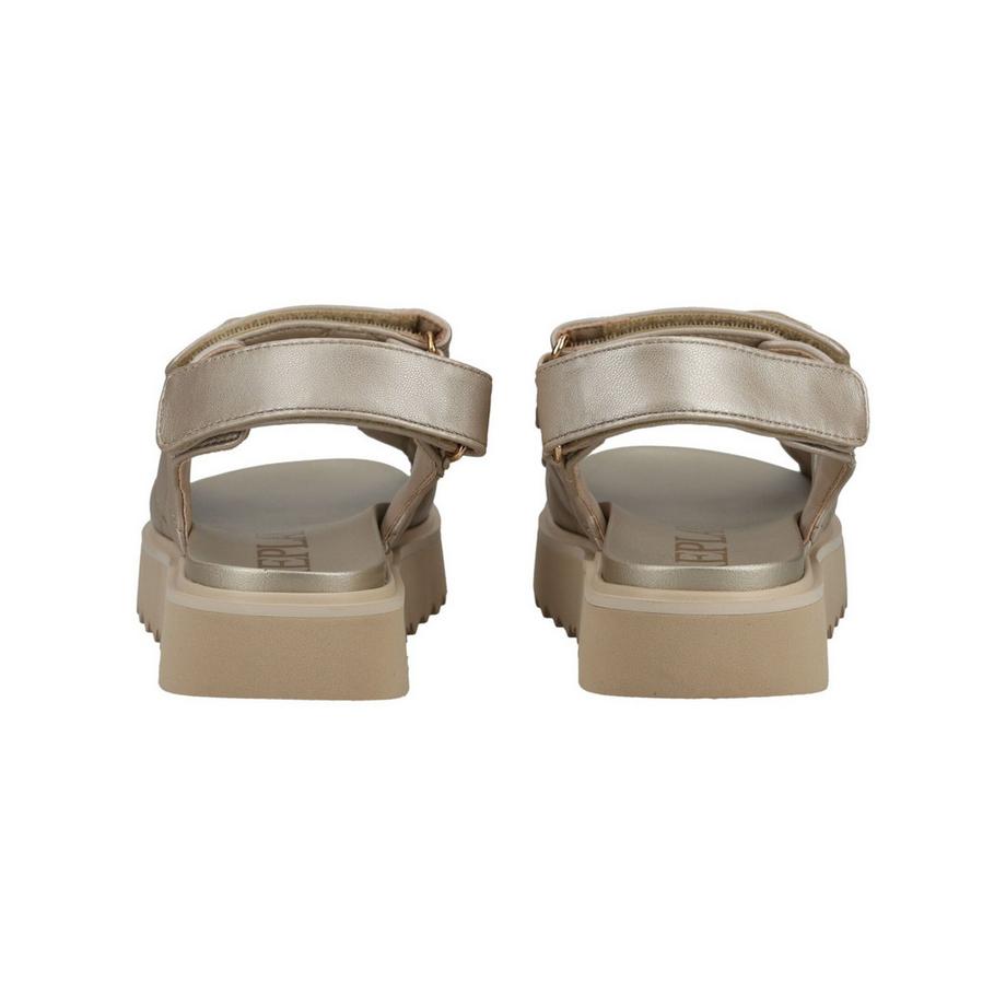 REPLAY Gesteppte Plateausandalen  