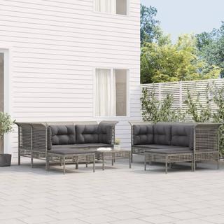 VidaXL Garten lounge set poly-rattan  