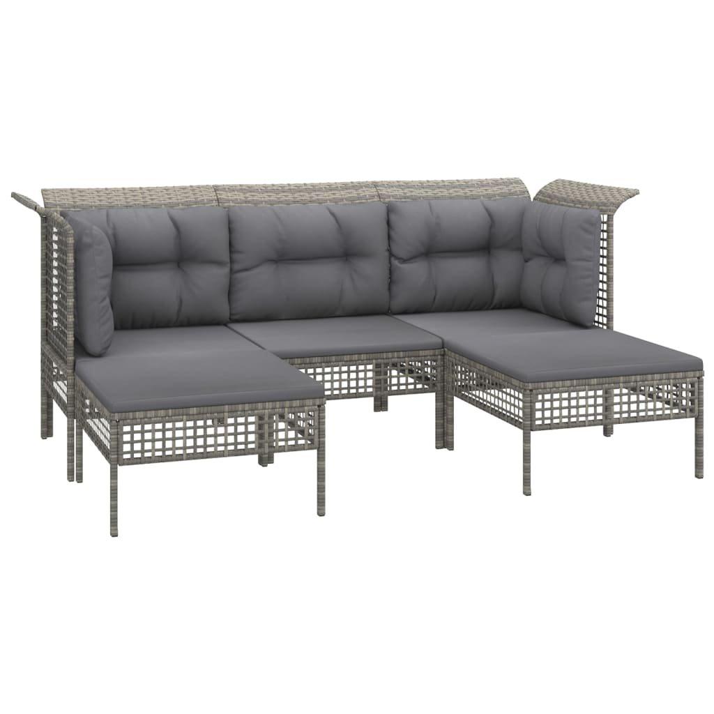 VidaXL Garten lounge set poly-rattan  