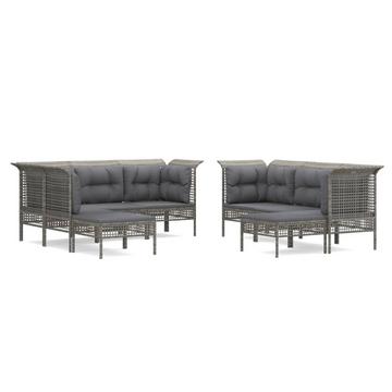 Garten lounge set poly-rattan