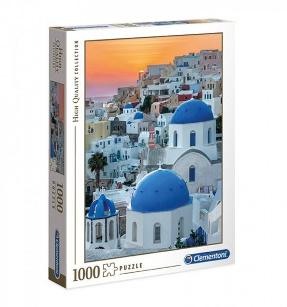 Clementoni  Puzzle Santorini (1000Teile) 