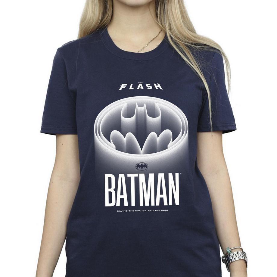 DC COMICS Flash Batman Logo T-Shirt  