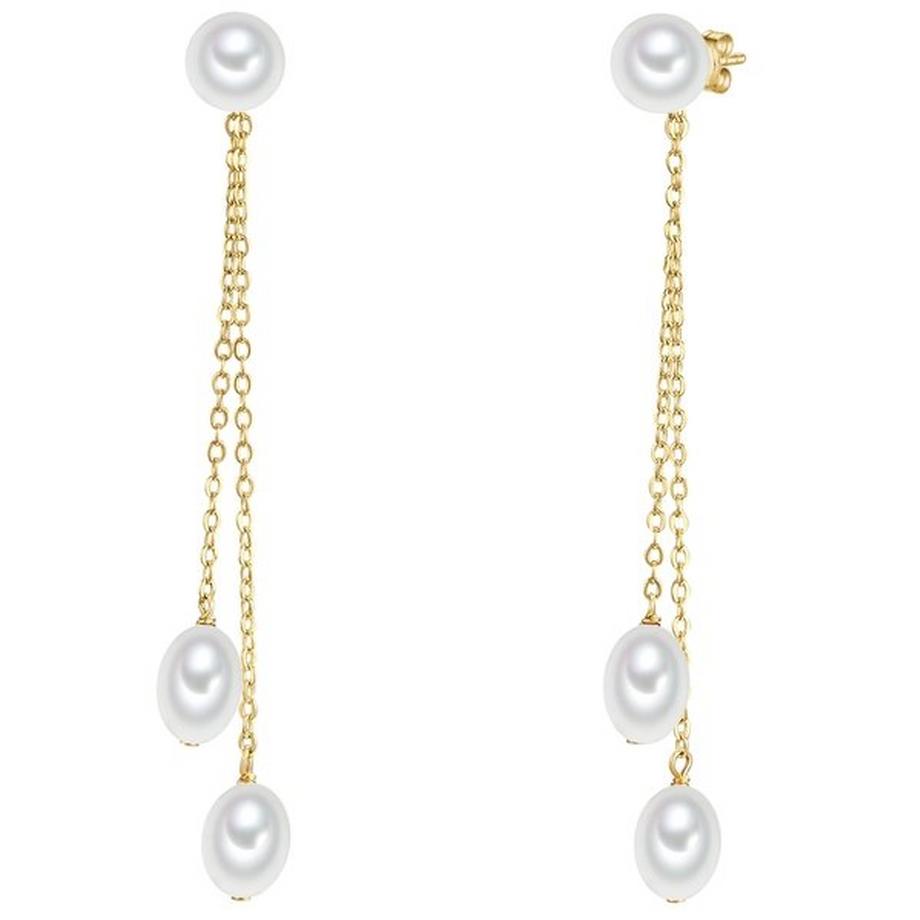 Valero Pearls  Femme Boucles d'oreille en argent 