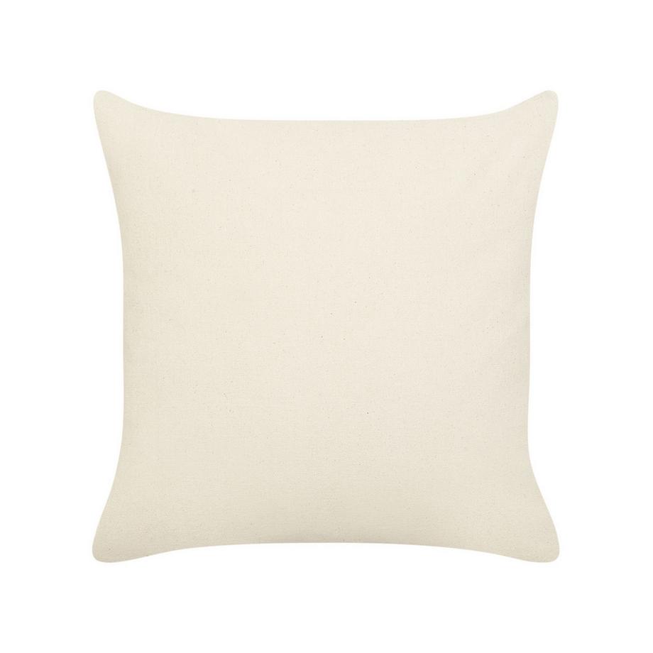 Beliani Dekokissen 2er Set aus Baumwolle Rustikal SUGARPLUM  