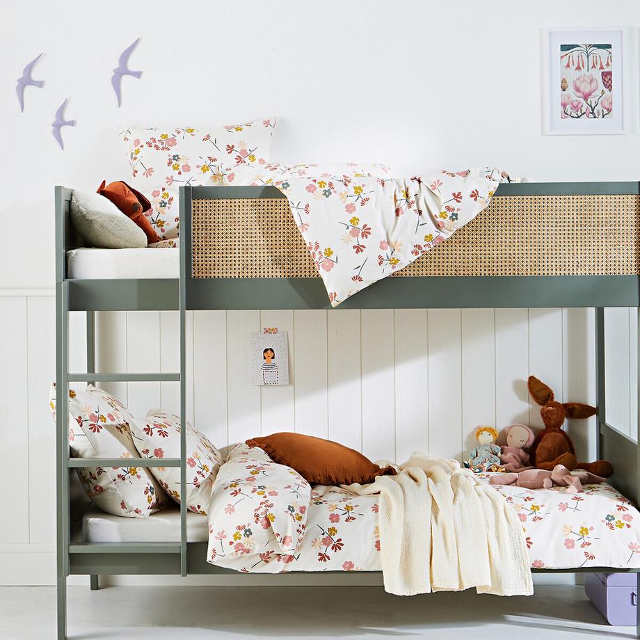 La Redoute Intérieurs Rosine Baumwollflanell Kissenbezug  