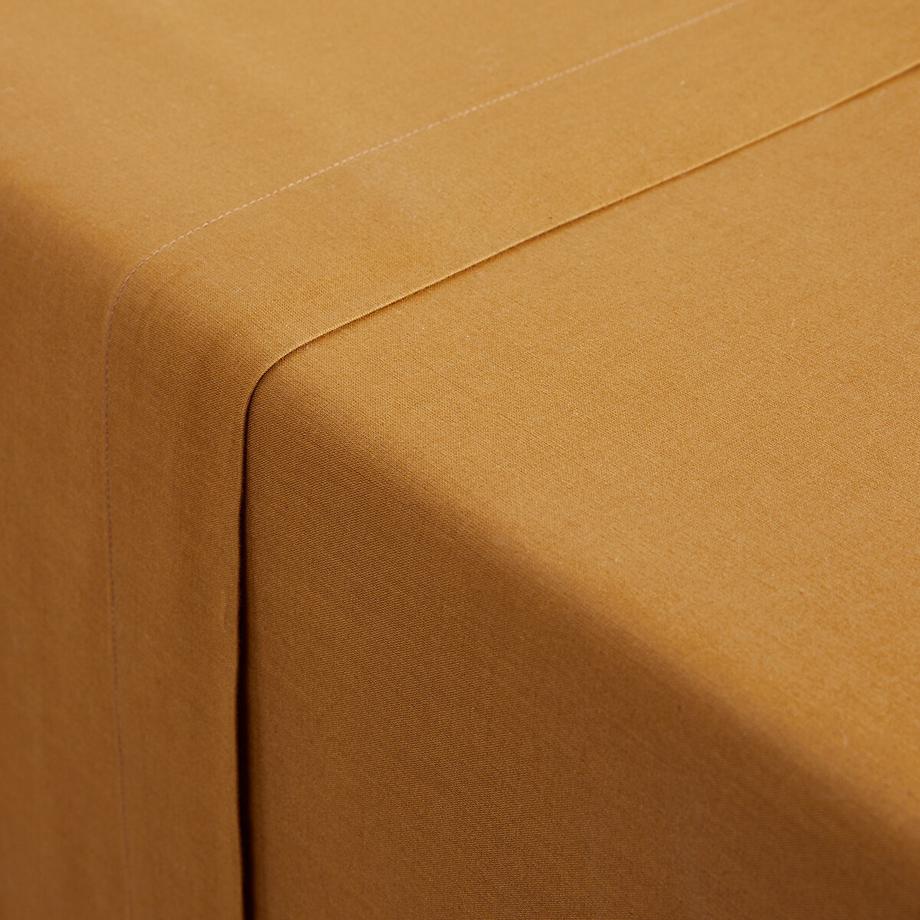 La Redoute Intérieurs Scenario Drap Plat en Coton Lavé  