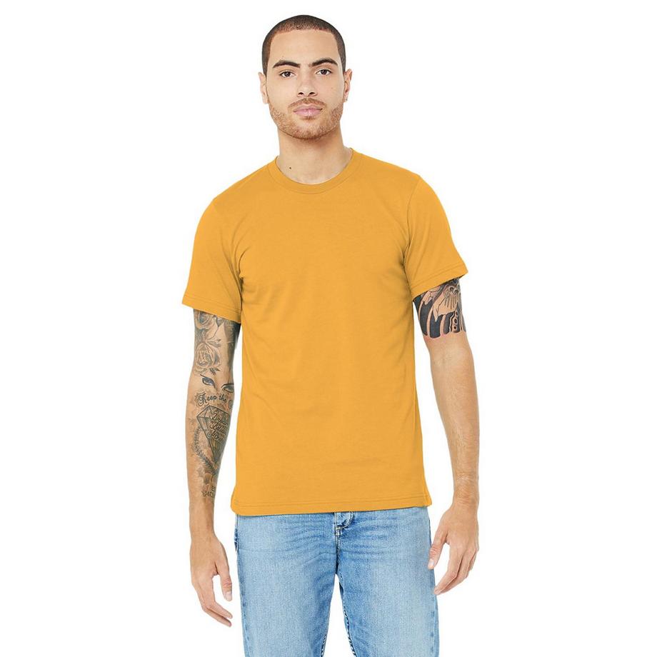 Bella + Canvas Maglietta Jersey Canvas Girocollo Maniche Corte  