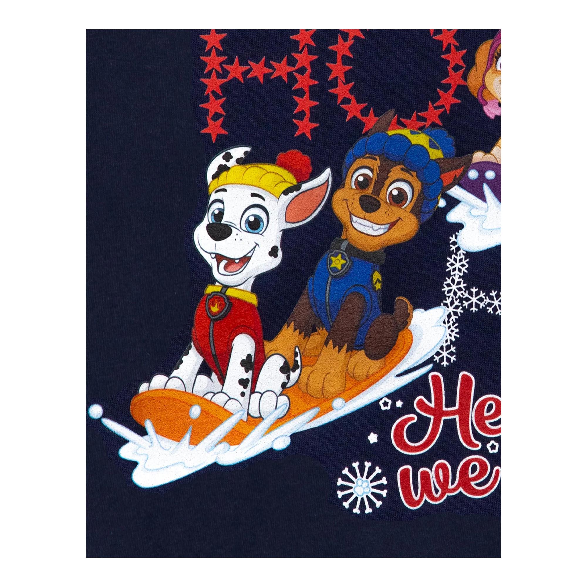 PAW PATROL  Tshirt HO HO HO Enfant 