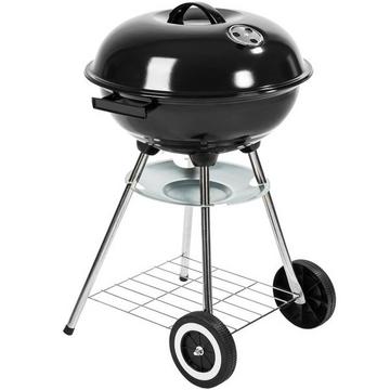 barbecue Ø 41,5cm, zincato, con rotelle