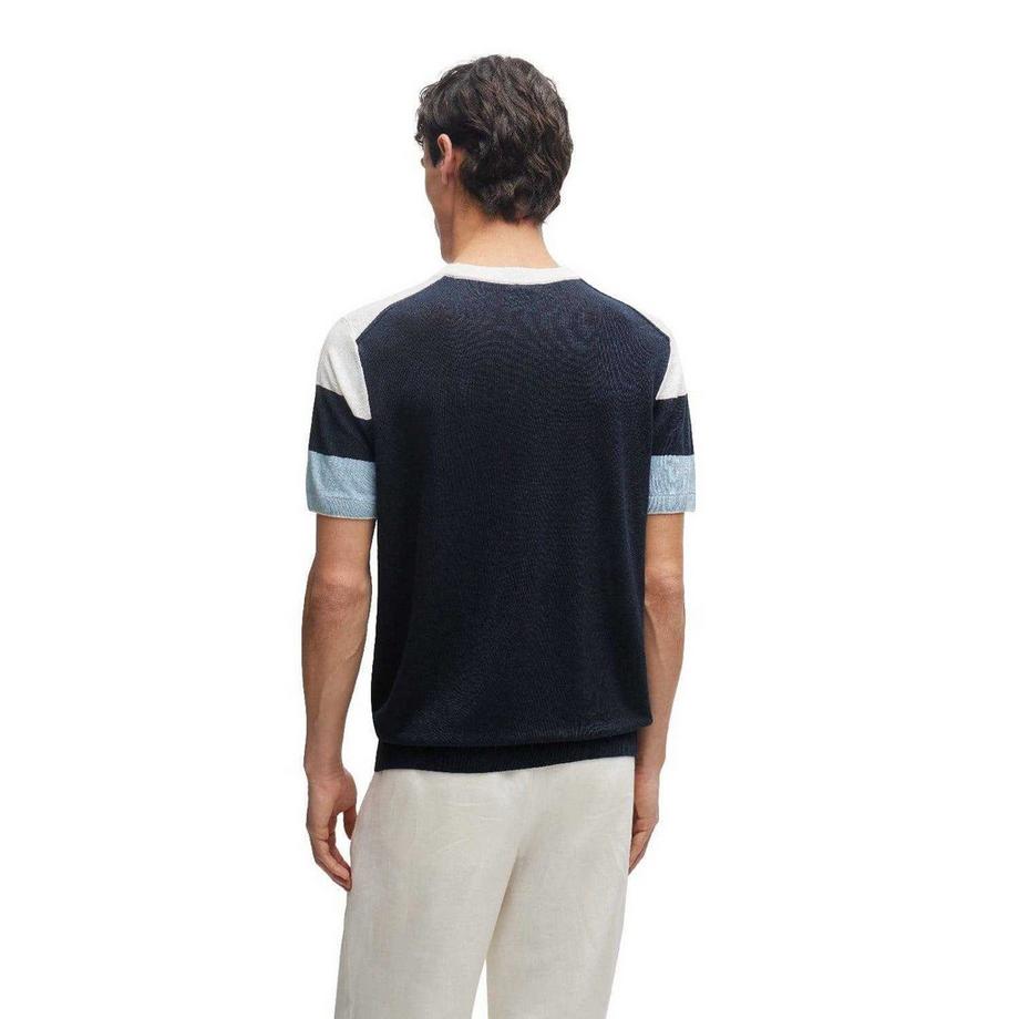 BOSS Maglietta Tramonte a Righe in Maglia  