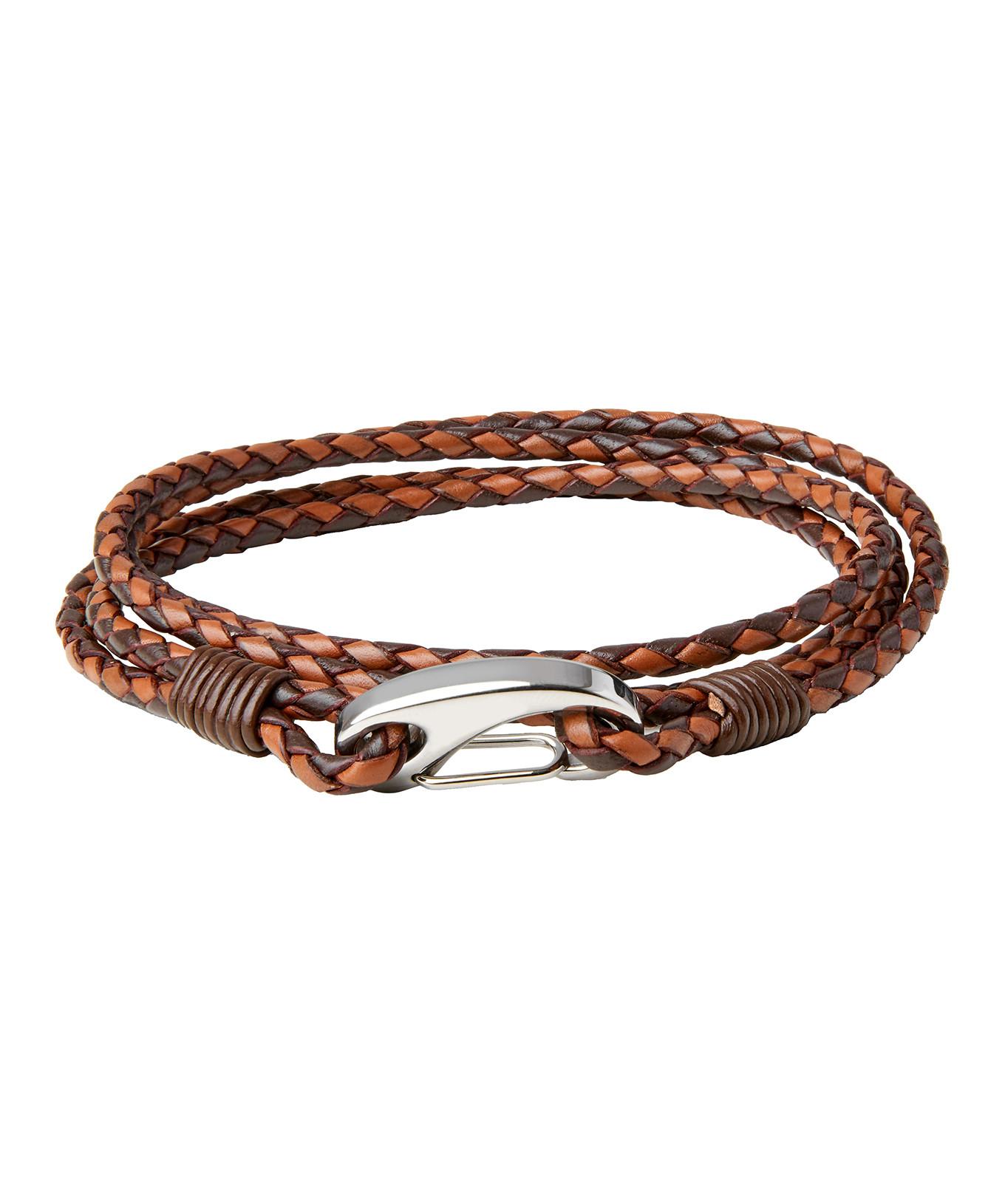 Joe Browns  Bracelet Cuir Tressé 