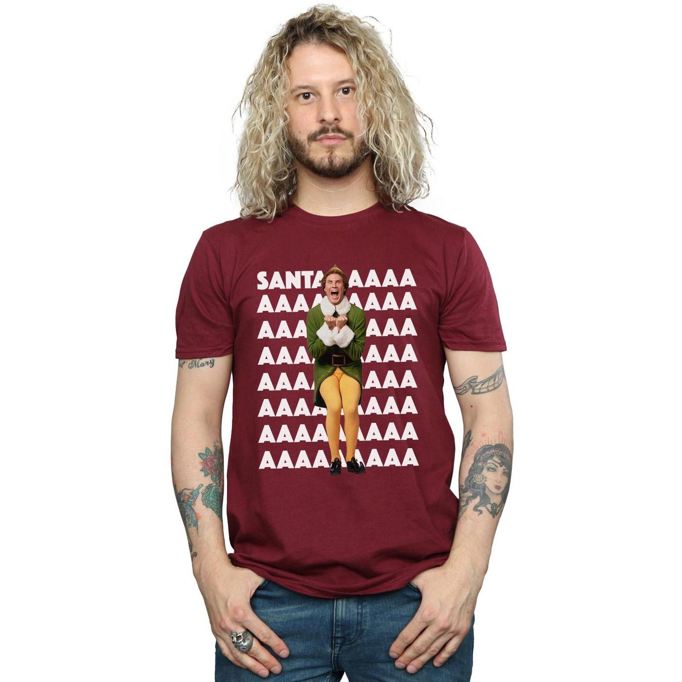 Elf Santa I Know Him T-Shirt Imprimé  