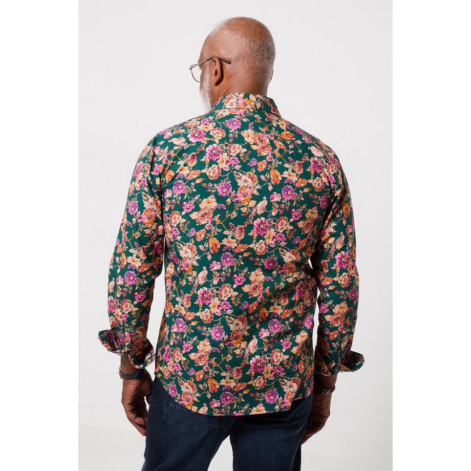 Joe Browns Heritage-Hemd mit Blumenmuster  
