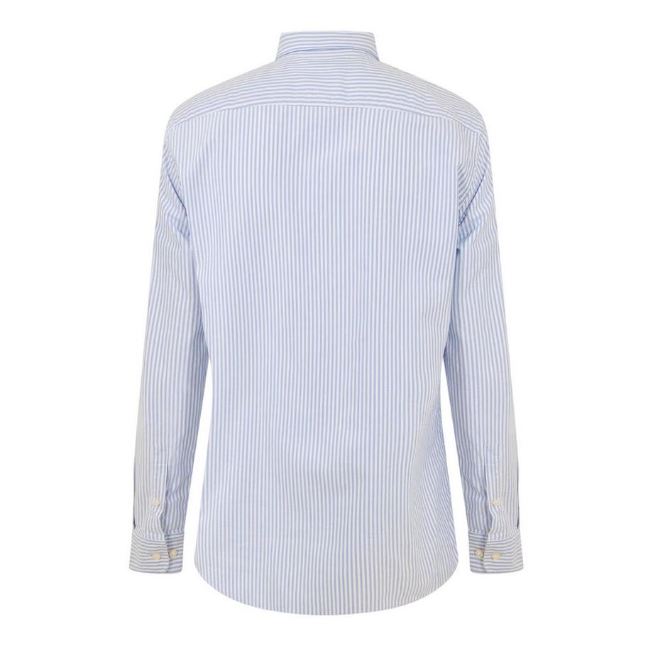 BOSS  Hroan Camicia Button Down Oxford Manica Lunga 