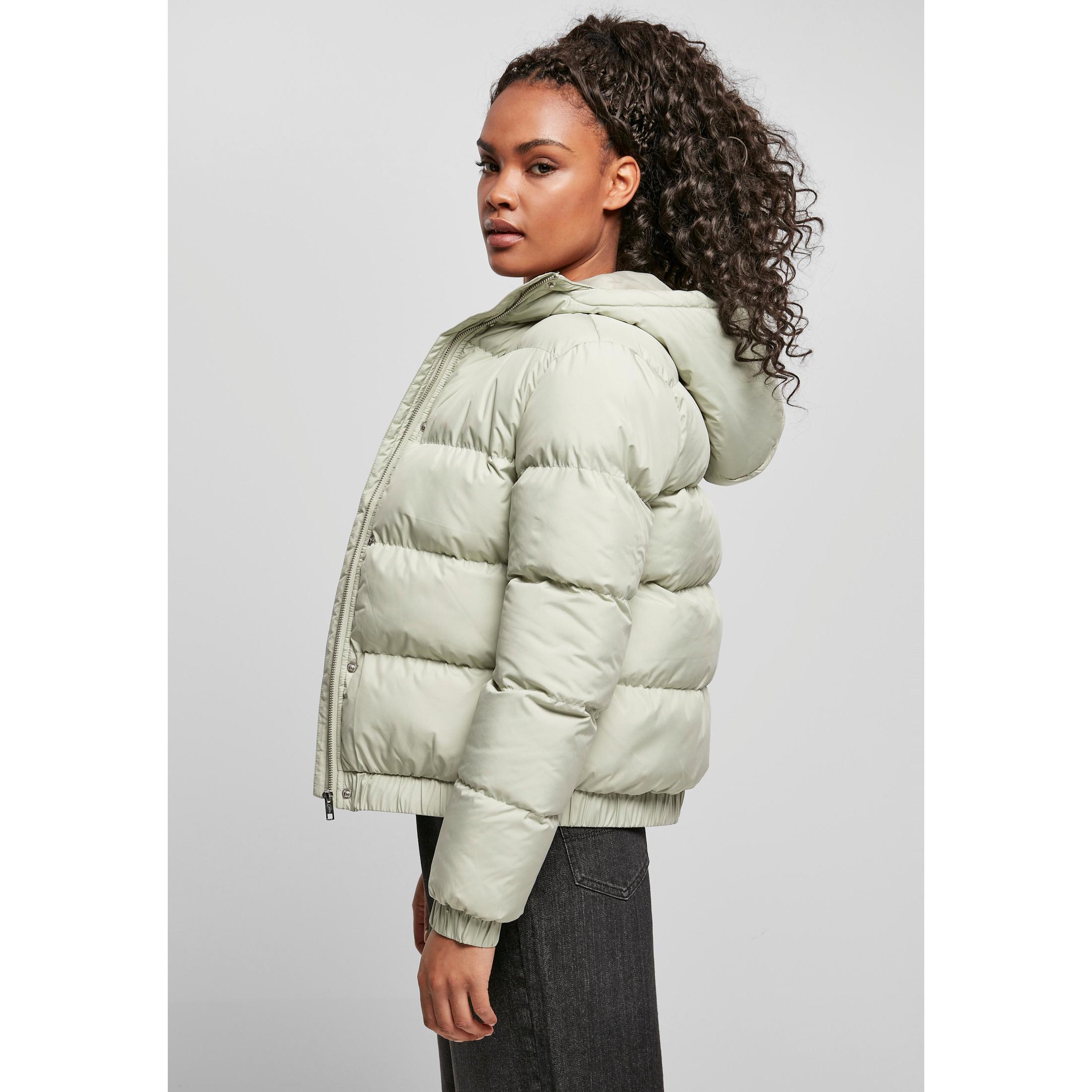 URBAN CLASSICS  giacca hooded puffer-taglie grandi 