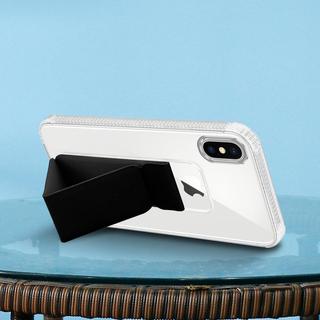 Cadorabo  Housse compatible avec Apple iPhone X / XS - Coque de protection en silicone TPU flexible avec support et fonction stand 