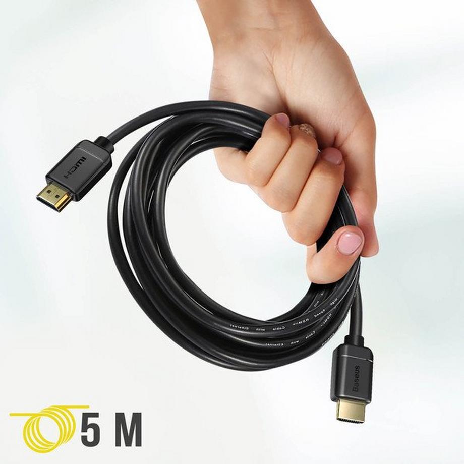 Baseus  HDMI 4K Kabel Baseus 5m Schwarz 