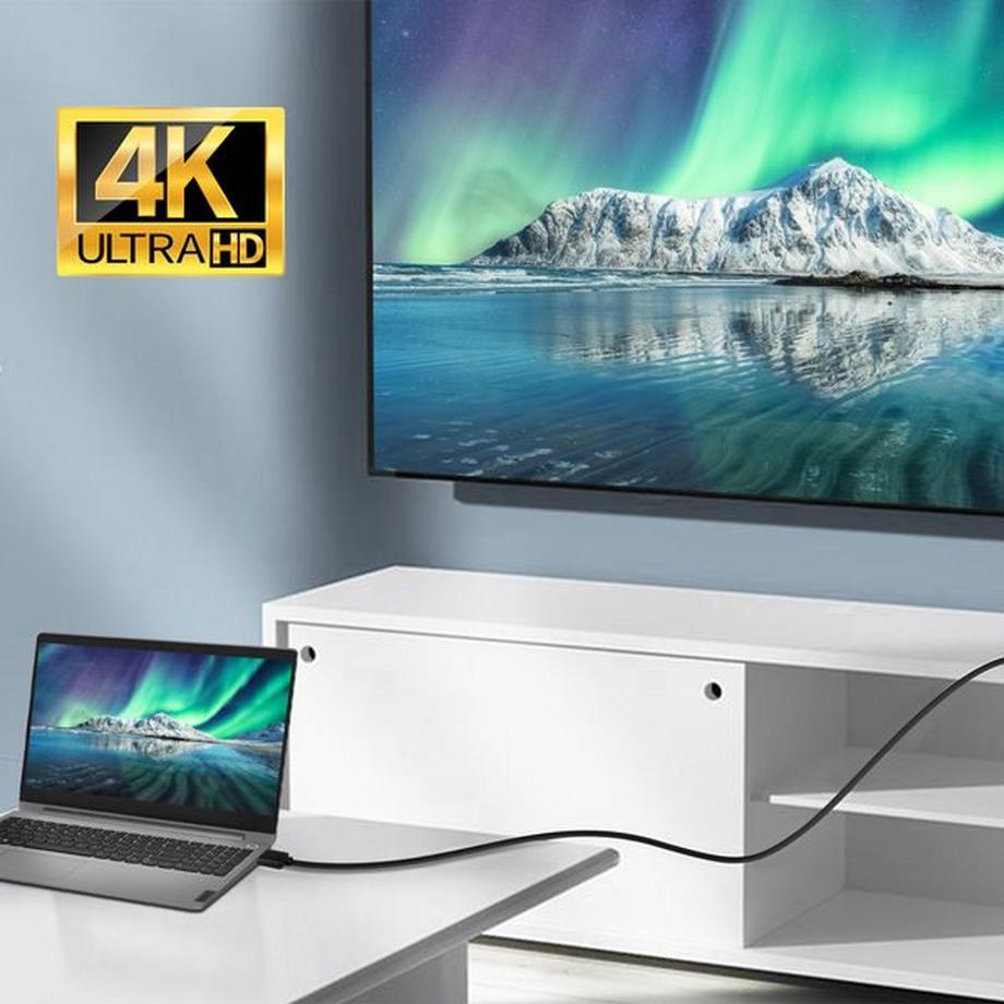 Baseus  HDMI 4K Kabel Baseus 5m Schwarz 