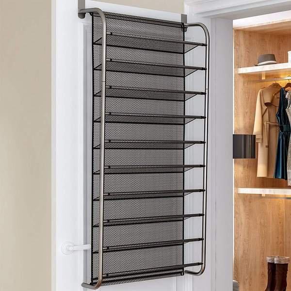 eStore Scarpiera sospesa per porta - 10 ripiani  