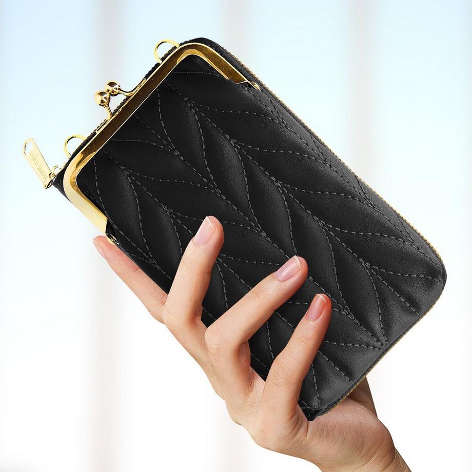 Avizar  Borsetta tracolla similpelle trapuntata 