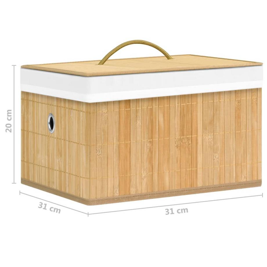 VidaXL Aufbewahrungsbox zirkonia  
