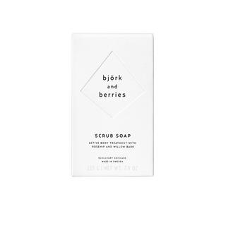 Björk & Berries  Stückseife Scrub Soap 