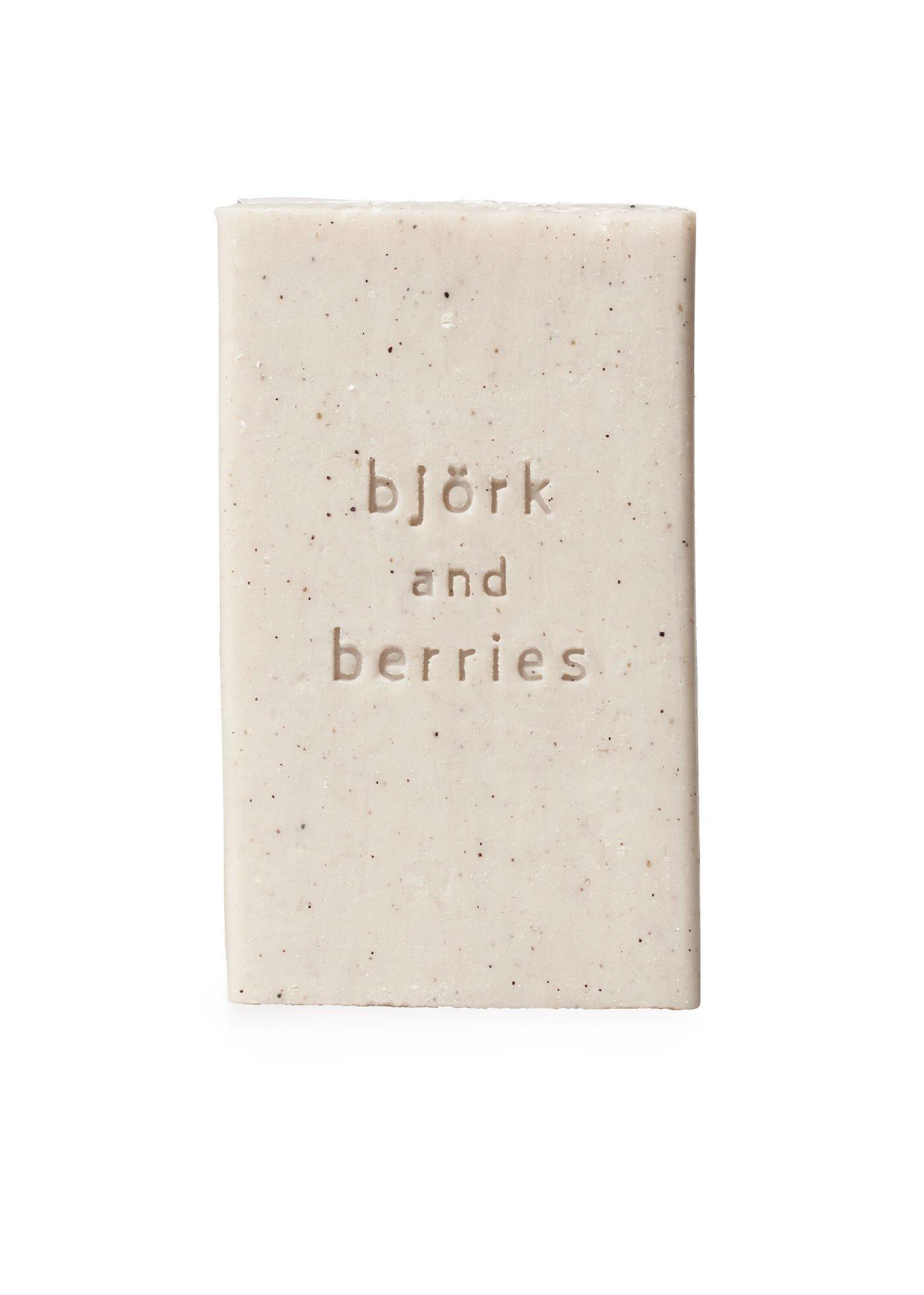 Björk & Berries  Stückseife Scrub Soap 