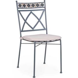 mutoni Chaise de jardin avec coussins Berkley  