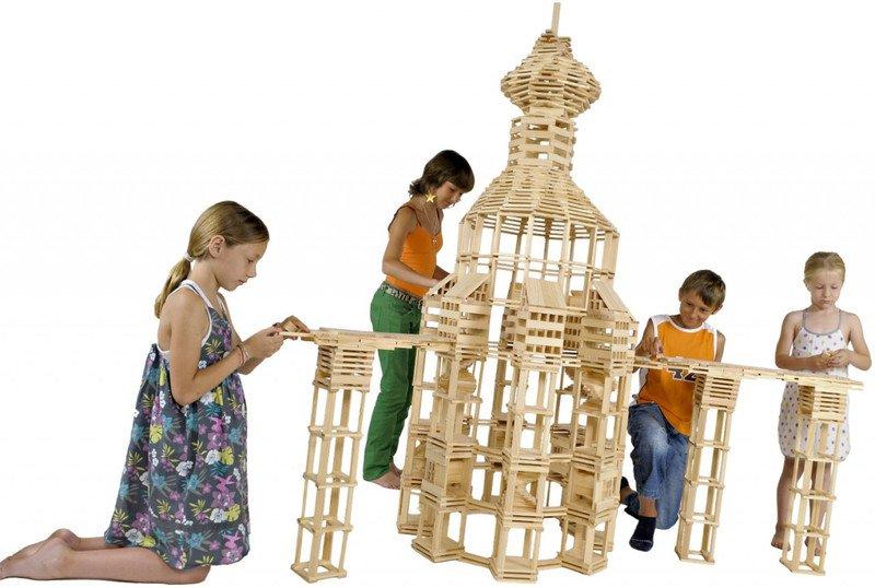 KAPLA  Kiste mit 200 Kapla-Plättchen 