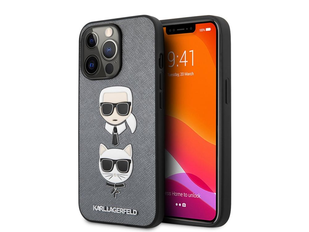 KARL LAGERFELD  Coque iPhone 13 Pro Saffiano 