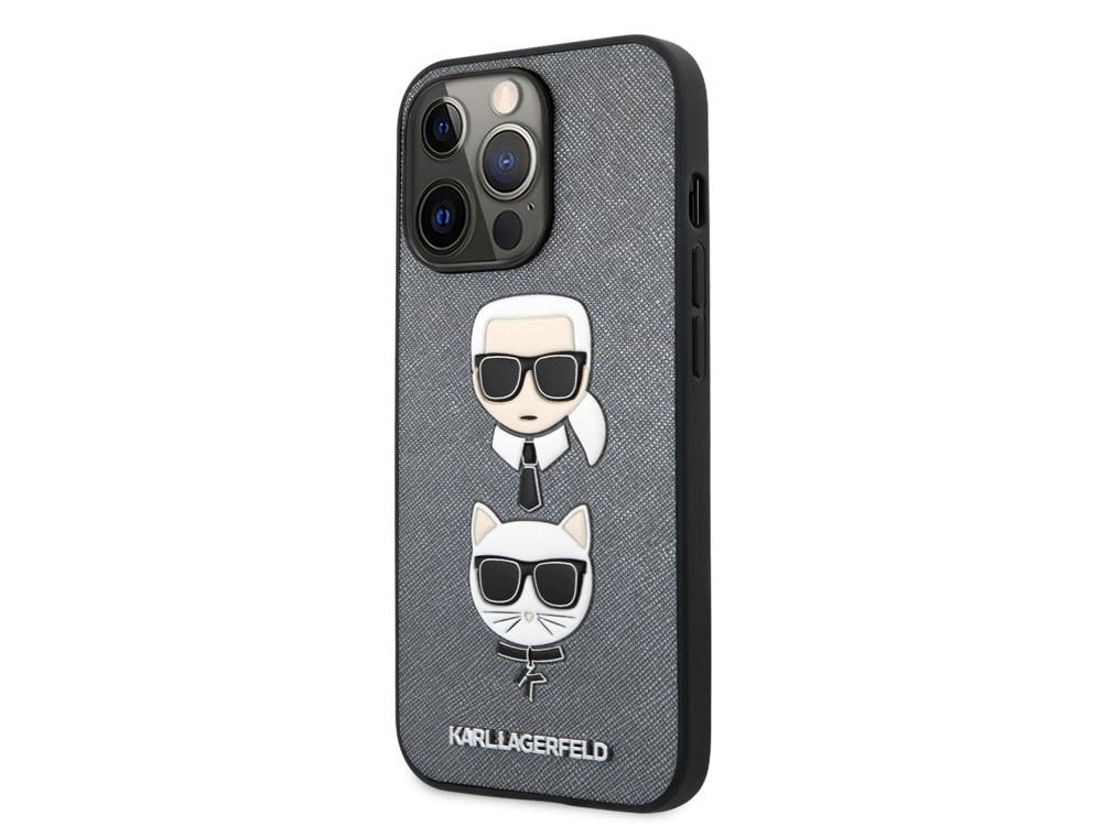 KARL LAGERFELD  Coque iPhone 13 Pro Saffiano 