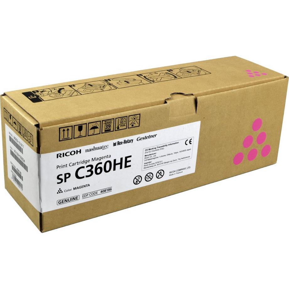 RICOH  RICOH Toner magenta 408186 SP C360/361 5'000 Seiten 