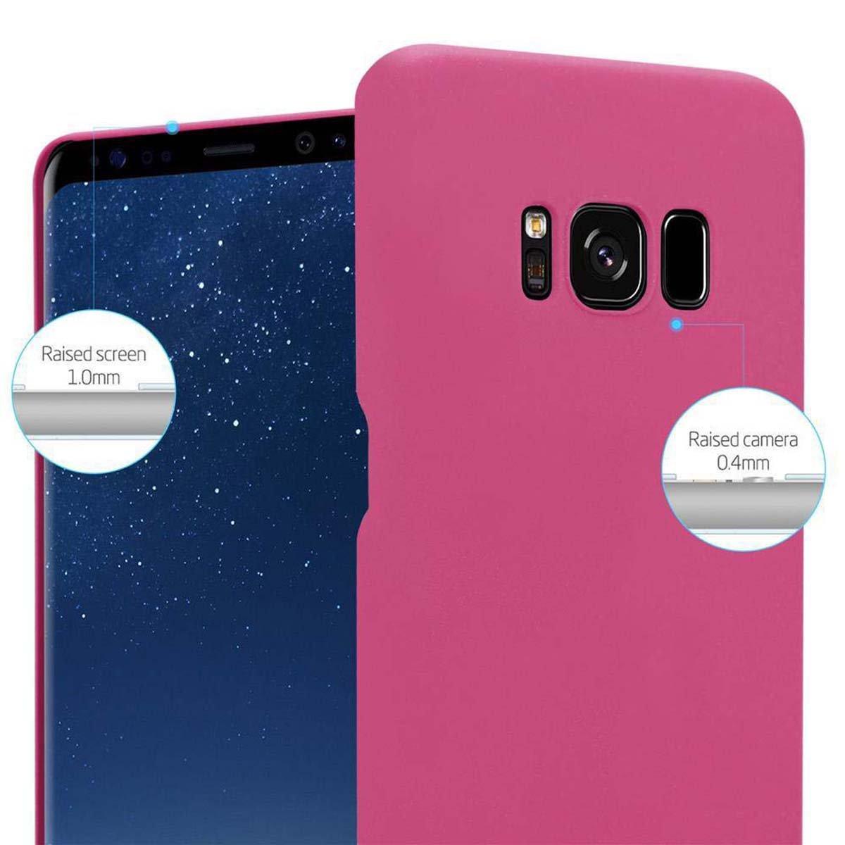 Cadorabo  Hülle für Samsung Galaxy S8 Hard Case in Frosted Optik 