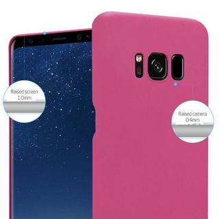 Cadorabo  Housse compatible avec Samsung Galaxy S8 - Hard Case Coque de protection à l'aspect givré contre les rayures et les chocs 