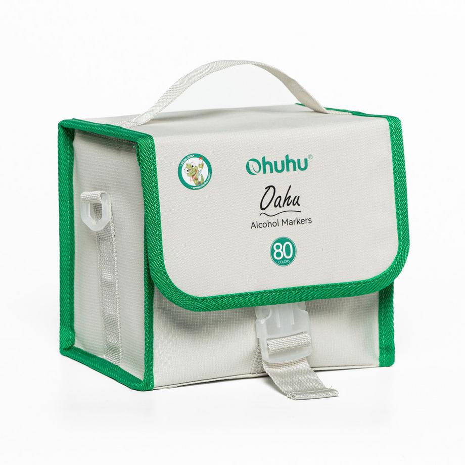 Ohuhu  Marqueurs d'art Oahu (base alcool, double face) - 80 couleurs 