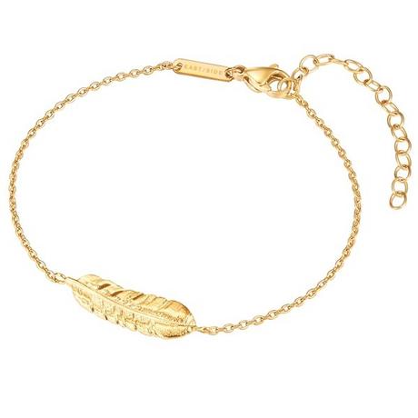 Eastside  Femme Bracelet en acier inoxydable Plume 