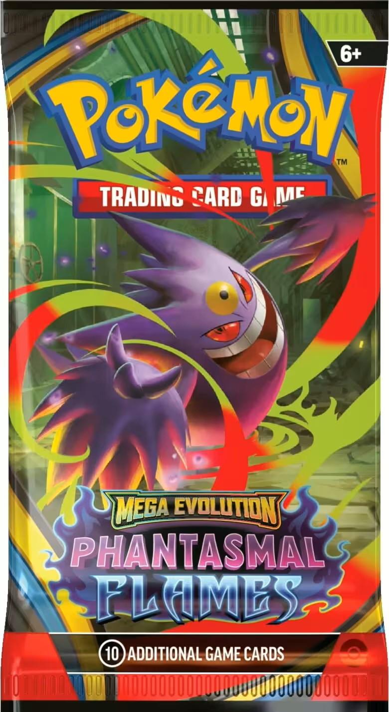 Pokémon  ME02 Fatale Flammen Booster, 1 Pack - DE 