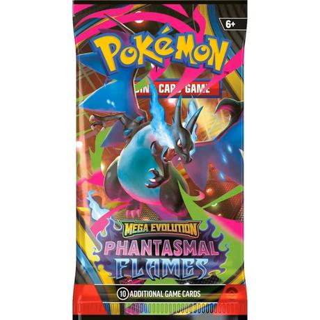Pokémon  ME02 Fatale Flammen Booster, 1 Pack - DE 