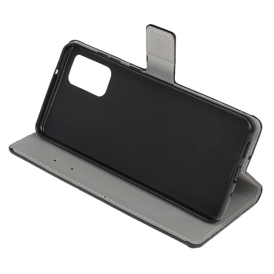 Cover-Discount  custodia Galaxy S20+ Plus - tasca porta carte in pelle bandiera USA 