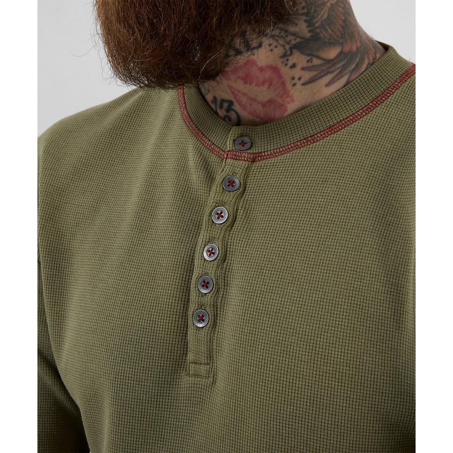 Joe Browns Maglia Henley a Maglia a Nido d'Ape  