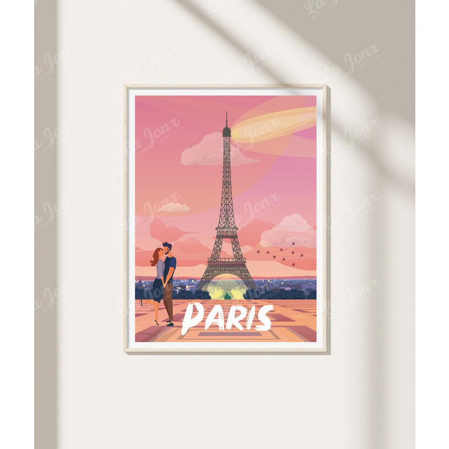 La-Jonx Affiche de Paris Trocadéro  
