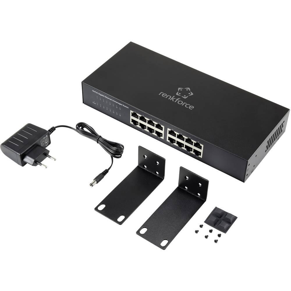 Renkforce  16-Port Gigabit Switch 