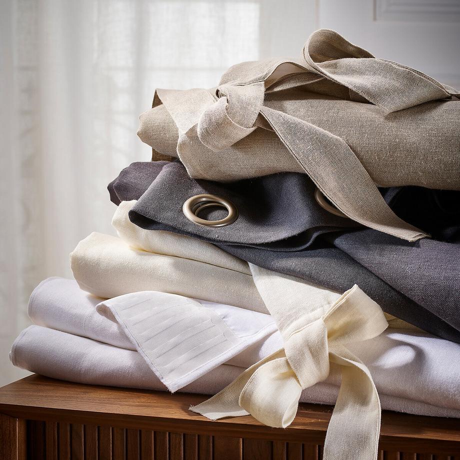 AM.PM  Rideau en lin doublé coton 