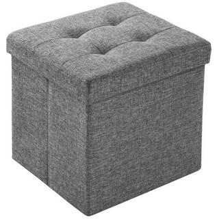 Tectake Cube coffre de rangement pliable en polyester 38x38x38cm  