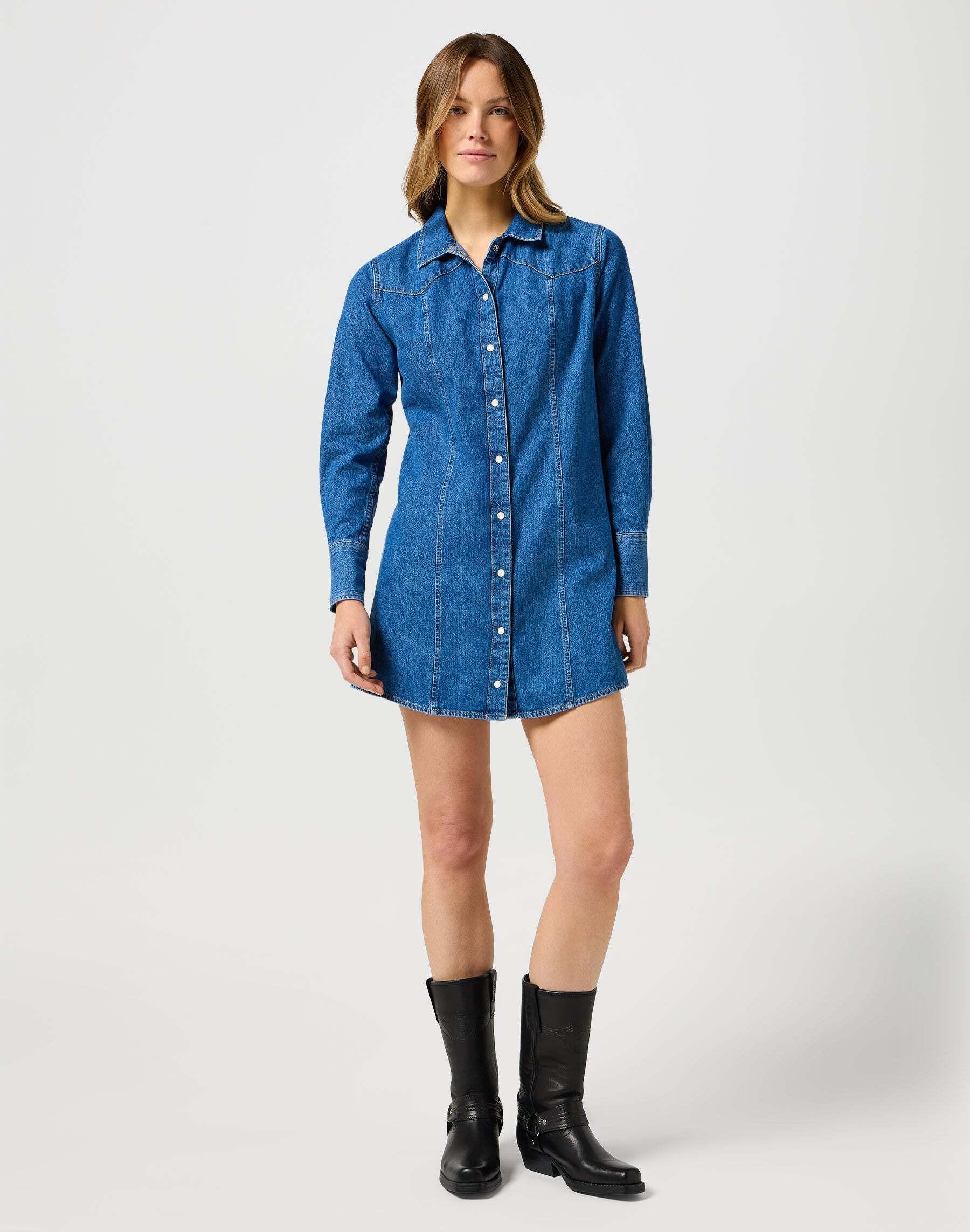 Wrangler  Jeanskleid Reg Denim Dress 