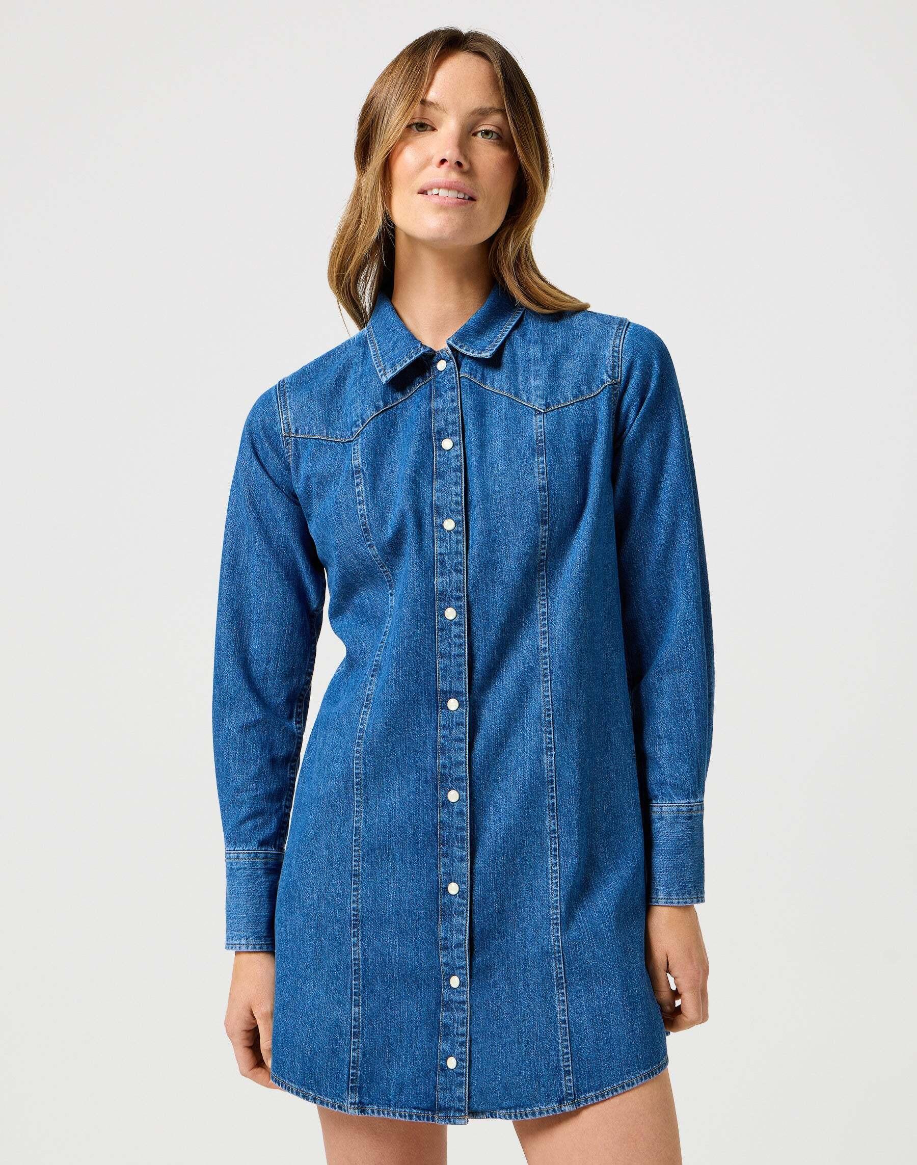 Wrangler  Jeanskleid Reg Denim Dress 